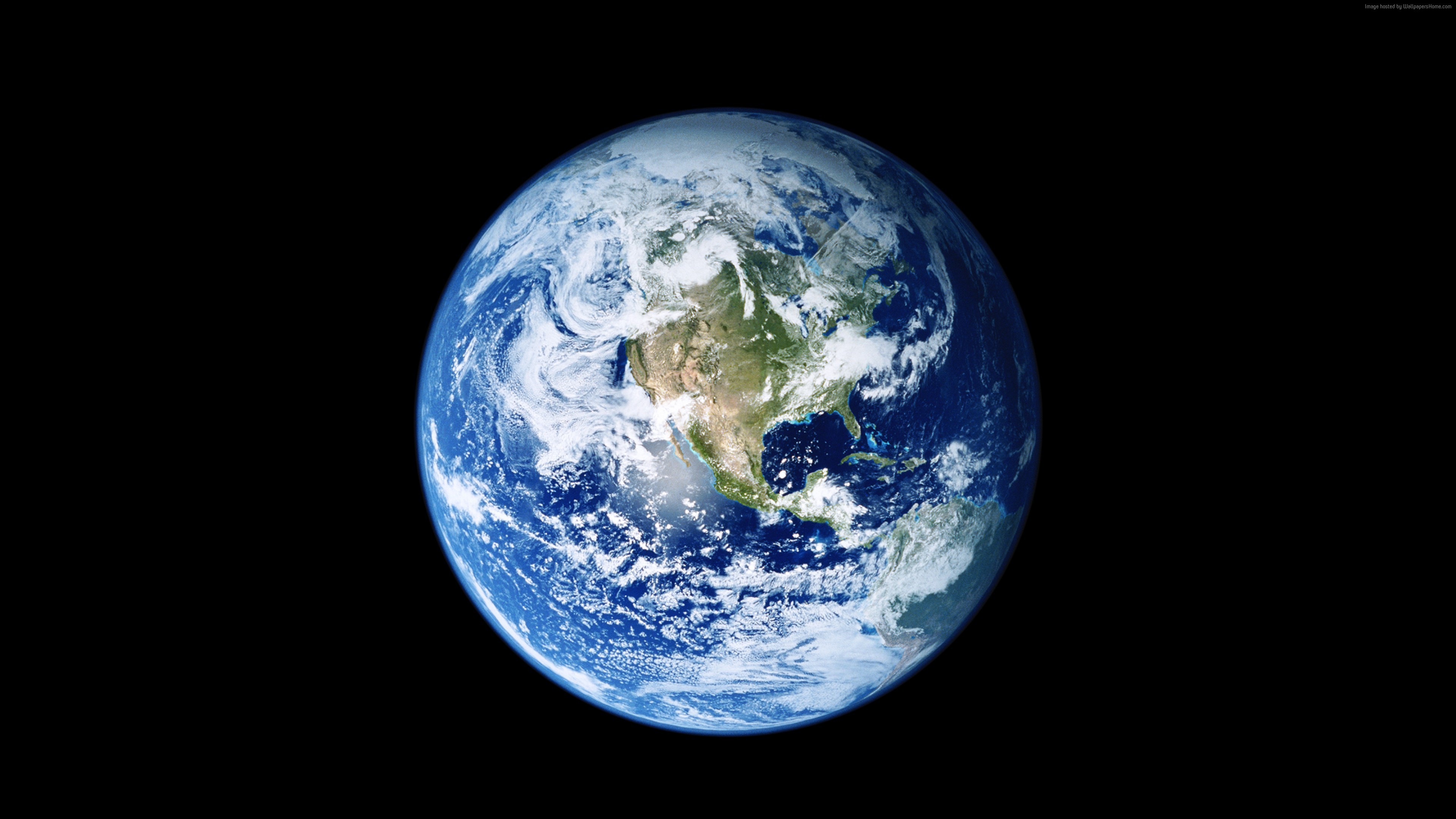 Wallpaper Earth, planet, 4k, Space